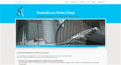 Desktop Screenshot of kunstschlosserei.de